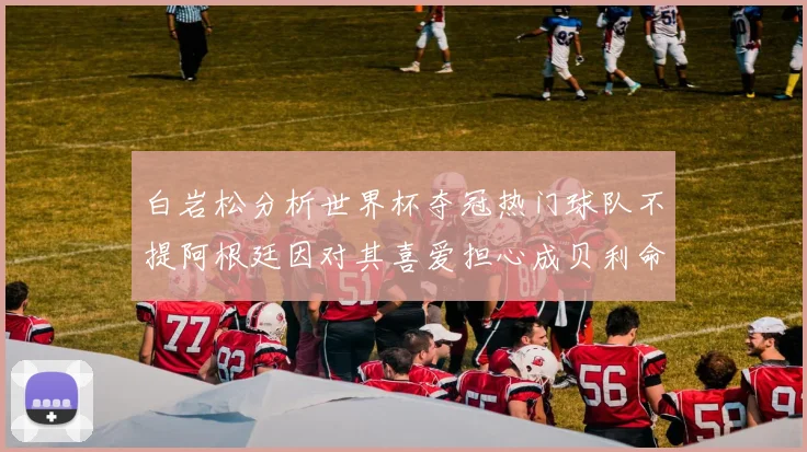 白岩松分析世界杯夺冠热门球队不提阿根廷因对其喜爱担心成贝利命运